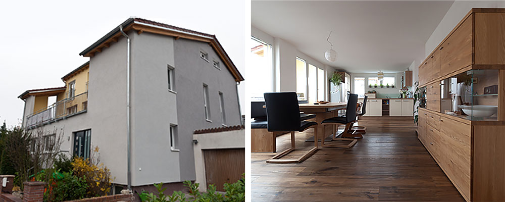 Aufstockung Zweifamilienwohnhaus